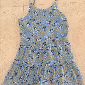 Bluey Print Tiered Romper for Girls Size 10/12